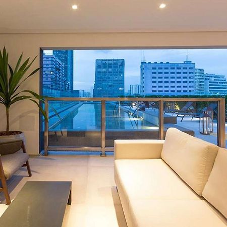 Loft Com Piscina, Academia, 100 Metros Do Metro Leilighet São Paulo Eksteriør bilde