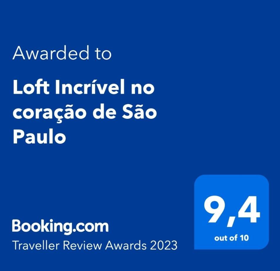 Loft Com Piscina, Academia, 100 Metros Do Metro Leilighet São Paulo Rom bilde